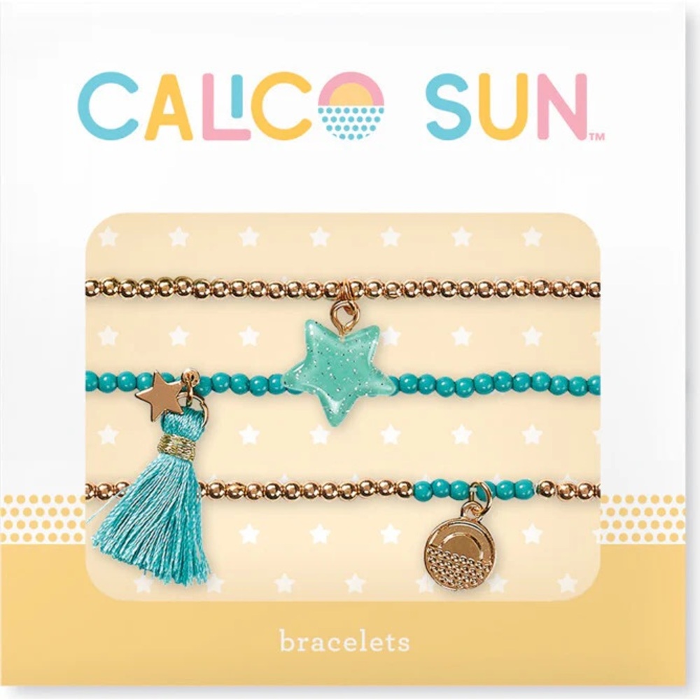 Calico Sun Star Charm Bracelet